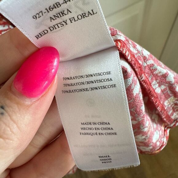 Rails Anika Dress Red Ditsy Floral - Picture 10 of 10